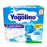 Nestlé Yogolino Natural Sin Azúcar 4x100g 