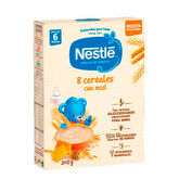 Nestlé Papilla 8 Cereales con Miel 240g 