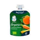Gerber Organic Calabaza Plátano Zanahoria 90g  
