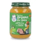 Gerber Organic Hortalizas Ternera 1U 190g