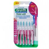 Trav-Ler Cepillo Interdental Cilindrico 1,4 Mm 6 Unidades Gum