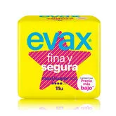 Evax Compresas Fina Y Segura Super 11U 