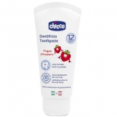 Chicco Pasta Dentífrica Fresa Con Flúor 12m+ 50ml