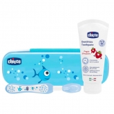 Chicco Dental Azul 12m+ Set 2 Piezas