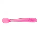 Chicco Duplo Cuchara Rosa Silicona Blanda 6m+ 2 Unidades