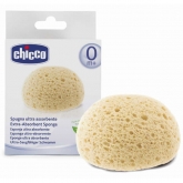 Chicco Esponja Ultra Absorbente Fibra Natural 0M+ 