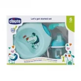 Chicco Let's Get Started 6m+ Azul Set 3 Piezas 