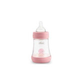 Chicco Biberón Perfect5 0M+150ml Silicona Rosa