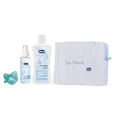Chicco Neceser Pique Azul Set 3 Piezas