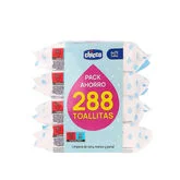 Toallitas Chicco 4 X 72 Unidades 