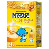 Papilla De 8 Cereales, Miel y Bífidus 600g Nestle