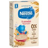 Nestle Nestlé Papilla De 5 Cereales 600g