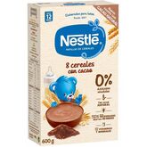 Nestle Nestlé Papilla De 8 Cereales Al Cacao 600g