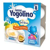Nestle Nestlé Iogolino Fresa 8 Meses 4x 100g