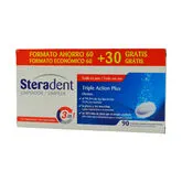Steradent Active Plus 90 Tabletas