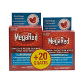 Megared Omega 3 Aceite Krill 60+20 Cápsulas