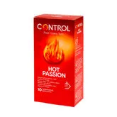 Control Hot Passion Preservativos Efecto Calor 10U