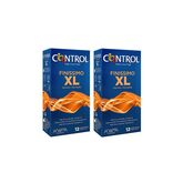 Control Preservativos Finissimo XL Pack 12+12 Unidades