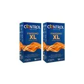 Control Preservativos Finissimo XL Pack 12+12 Unidades