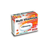 Vallesol Multivitaminas +Ginseng 24 Comprimidos 