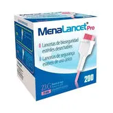 Menarini Menalancet Pro 23g 200 Lancetas