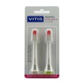 Vitis Sonic Recambio Cabezal Encías Gingival Cepillo S10-S20 2uds