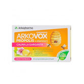 Arkopharma Arkovox Propolis + Vitamina C 24 Comprimidos Frambuesa 