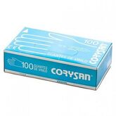 Guantes De Vinilo Talla Mediana 100 Unidades Corysan