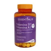 Essentialis Vitamina D3 Vitamina K2 180 Comprimidos