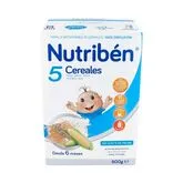 Nutribén Crecimiento Cereales Con Leche 600g  