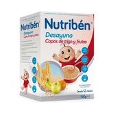 Nutribén Desayuno Copos Trigo Frutas 750g 