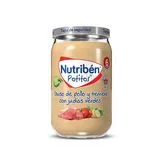 Nutribén Potito Pollo, Ternera y Judías Verdes 235g  