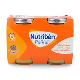 Nutribén Potito Macedonia Frutas y Cereales 2x190g