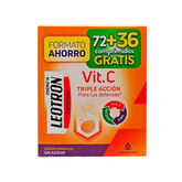 Leotron Vitamina C 72+36 Comprimidos Efervescentes