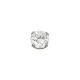 Inverness Pendiente 592C Titanio Solitario Natural 3mm