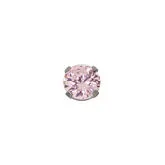Inverness Pendiente 593C Titanio Solitario Rosa 3mm