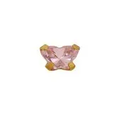Pendientes Inverness 896-10 Mariposa Rosa