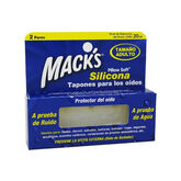 Mack´s Adultos Tapones Oídos Silicona 2U