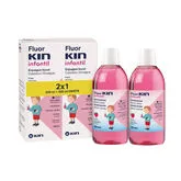 Kin Fluorkin Enjuague Bucal Infantil Fresa 2x500ml