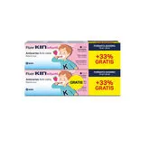 Kin Fluorkin   Duplo Pasta Infantil Sabor Fresa  2x75ml+25ml