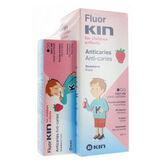 Kin Fluor Kin  Enjuague Bucal 500ml+ Pasta Infantil 50ml Set 2 Piezas