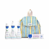 Mustela Mochila Little Moments Rayas Set 5 Piezas