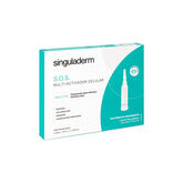 Singuladerm S.O.S. Multi-Activador Celular Tratamiento Ultra-Intensivo Sensibilidad 4x10,5ml