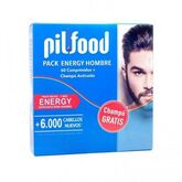 Pilfood Pack Energy Hombre 60 Comprimidos Champú Anticaída 200ml