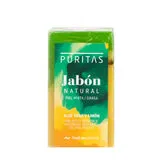 Puritas Jabón Natural Aloe Vera Limón 100g 