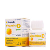 Bluecube Vitamina D 2000 60 Cápsulas