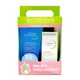 Bioderma Pack Brillos Y Poros Dilatados Sebium Gel Moussant 200ml + Sebium Mat Control 30ml