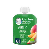 Gerber Pouch Organic Mango 90g