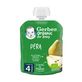 Gerber Pouch Organic Pera 90g