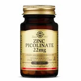 Solgar Picolinato De Zinc 22mg 100 Comprimidos